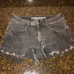 American Eagle High Rise Shortie